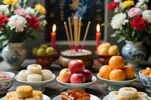 中元节祭祖供品 中元节祭祖供品